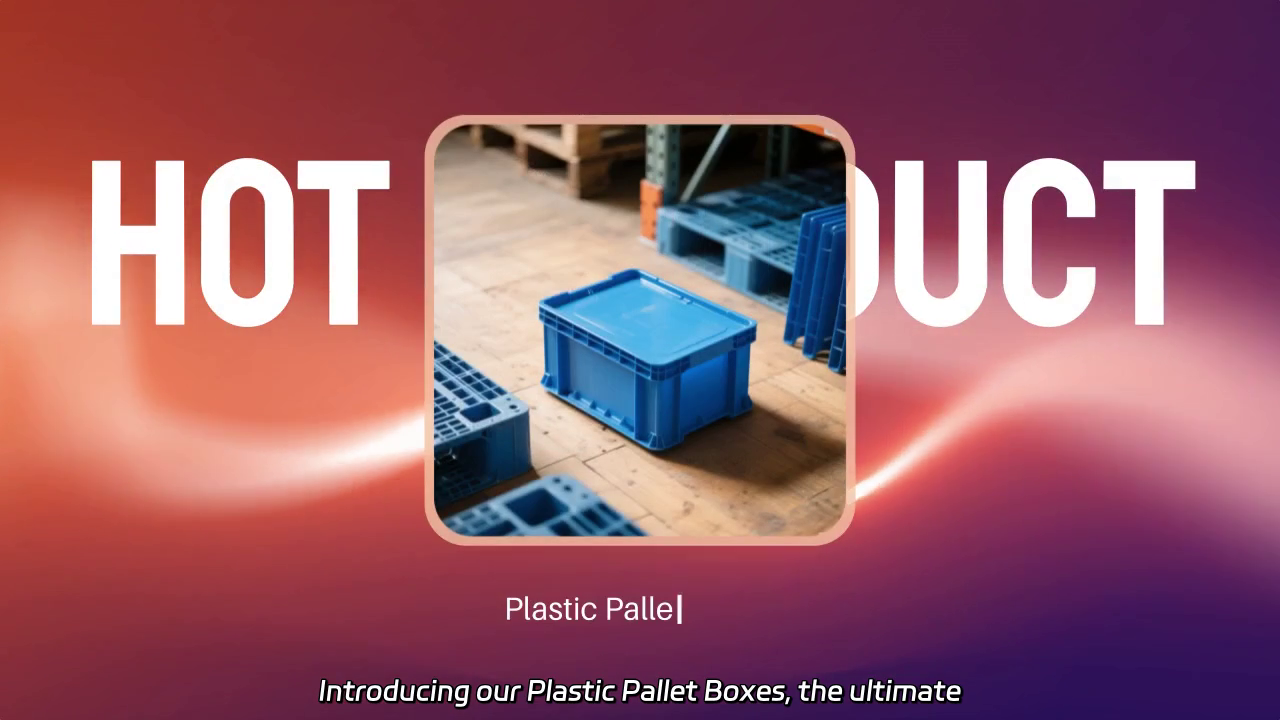 Scatole pallet in plastica: ottimizza lo stoccaggio e il trasporto con le confezioni a manicotto