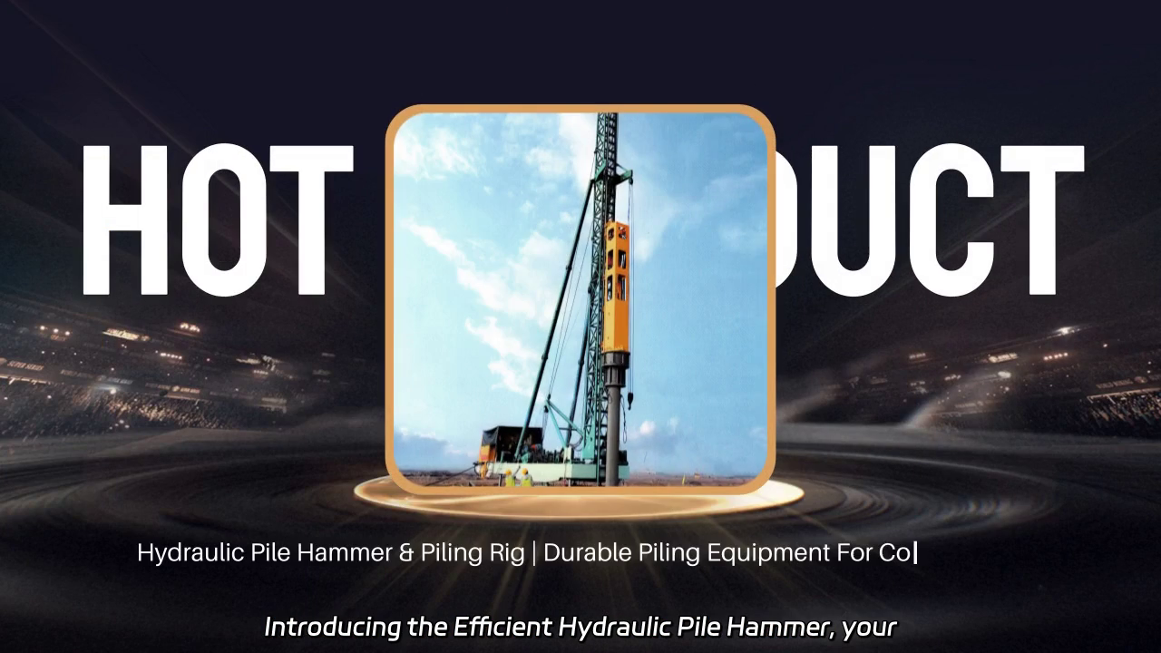 Efficient Hydraulic Pile Hammer