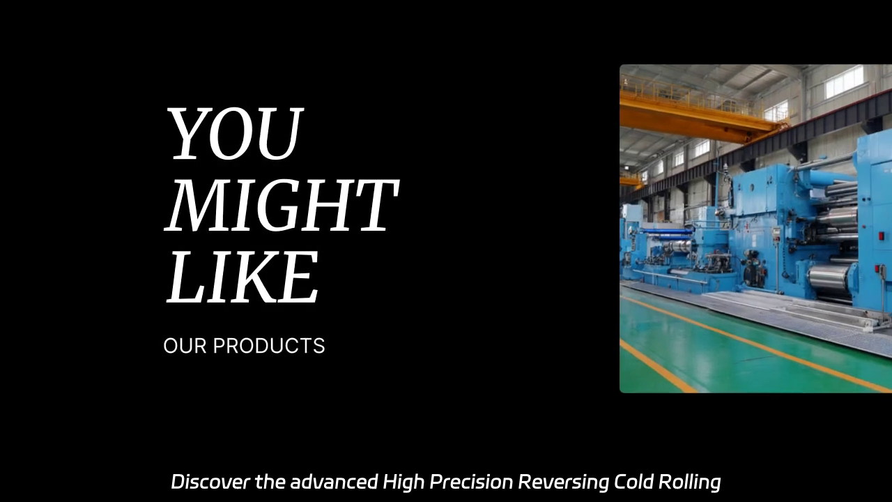 High Precision Reversing Cold Rolling Mill for Carbon and Stainless Steel