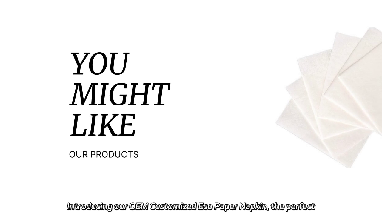 OEM Customized Eco Paper Napkin