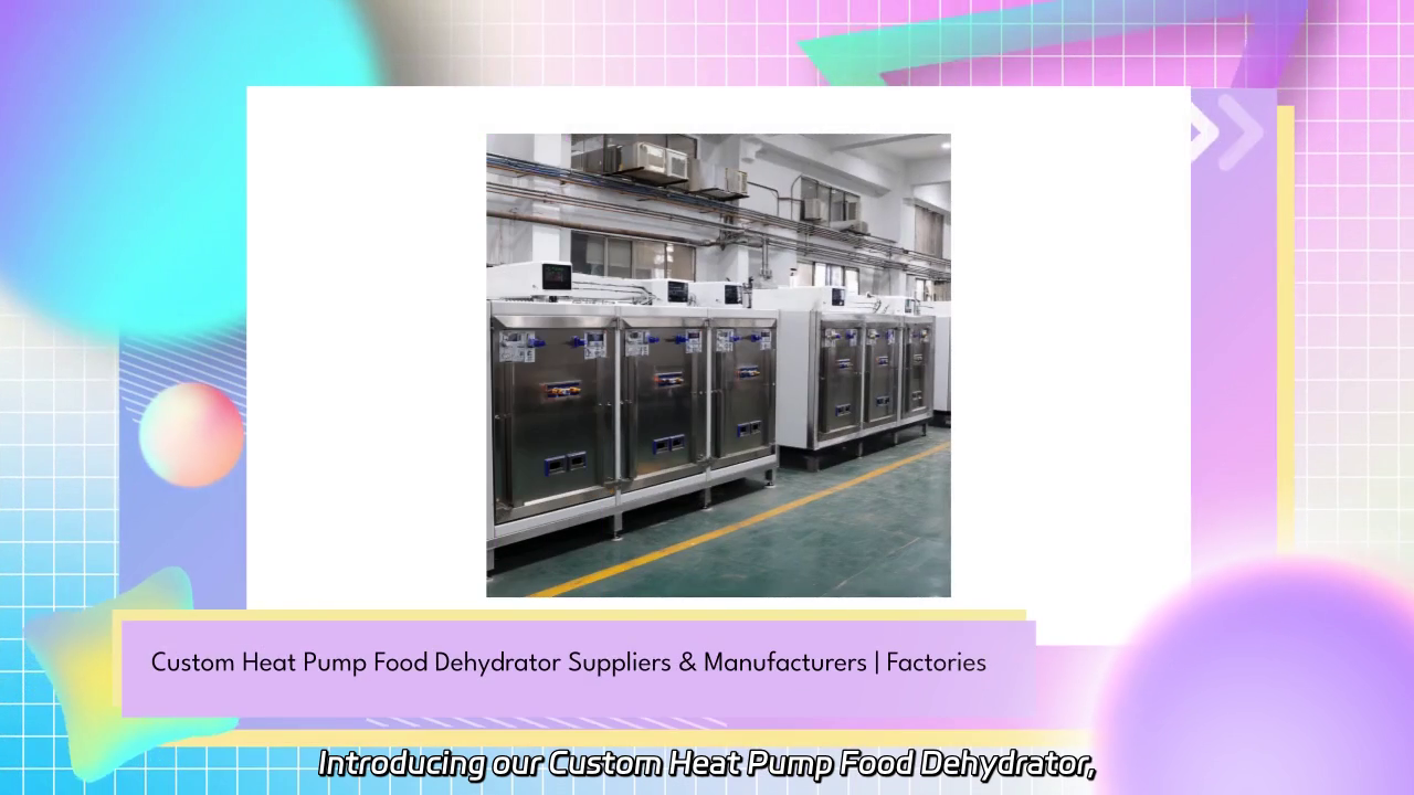 Custom Heat Pump Food Dehydrator: Quality Suppliers & Manufacturers Overview