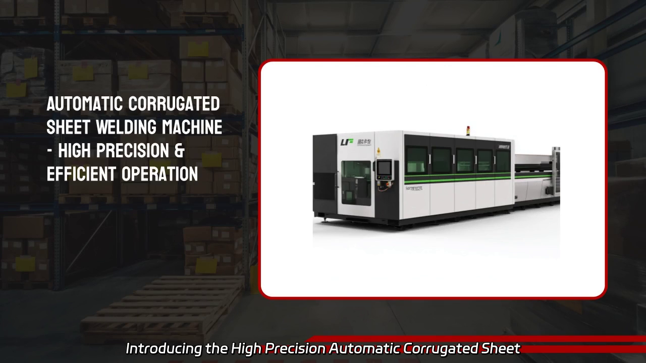 High Precision Automatic Corrugated Sheet Welding Machine - Efficient & Reliable Performance