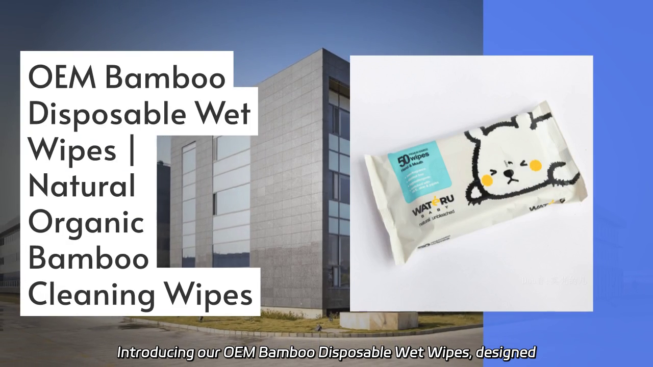 OEM Bamboo Disposable Wet Wipes