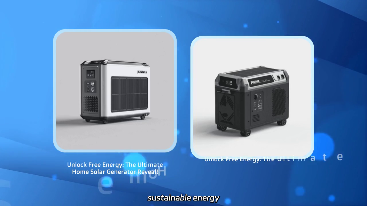 Unlock Free Energy: Discover the Ultimate Home Solar Generator
