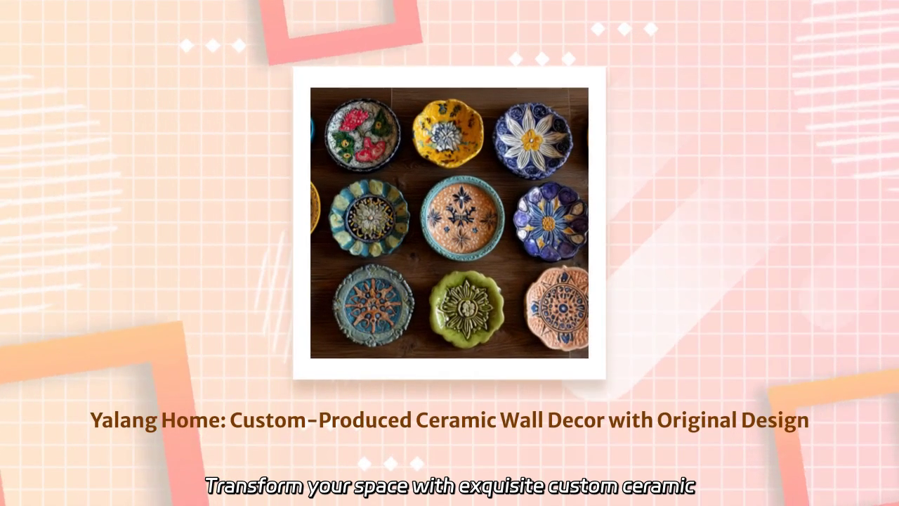 Exquisite Custom Ceramic Wall Decor