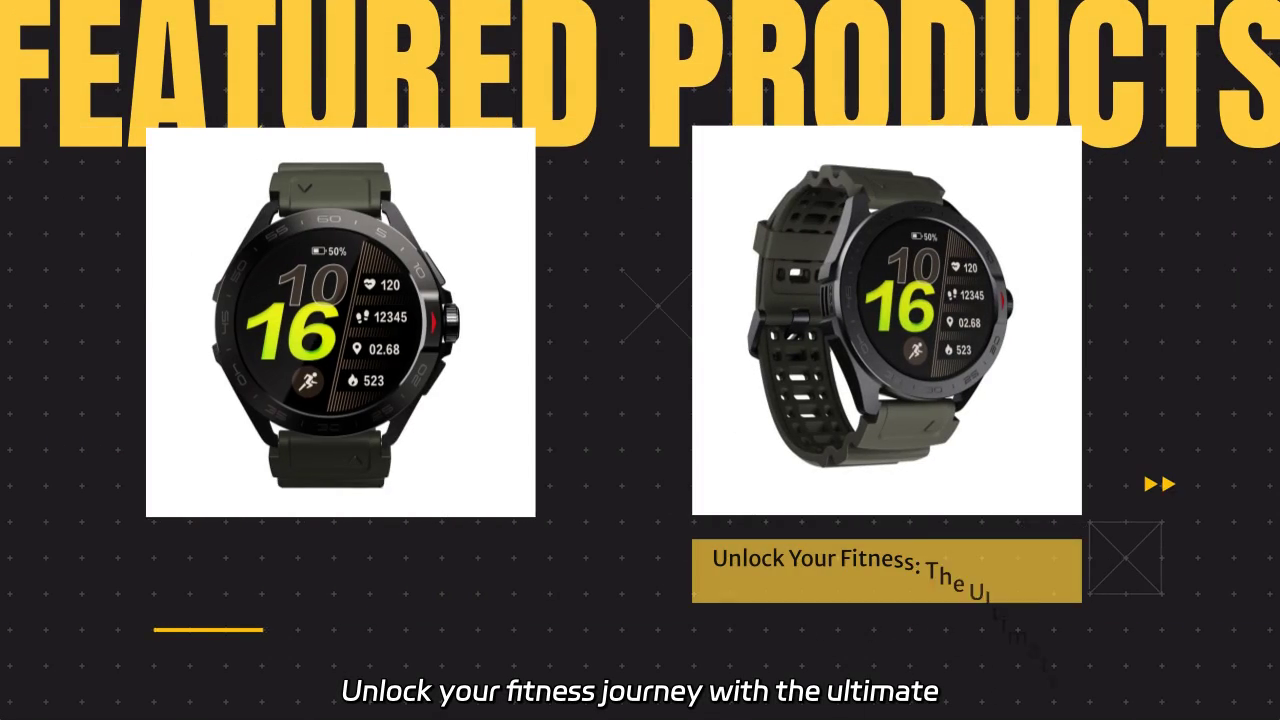 Unlock Your Fitness Journey: Explore the Ultimate AMOLED Smartwatch Experience!