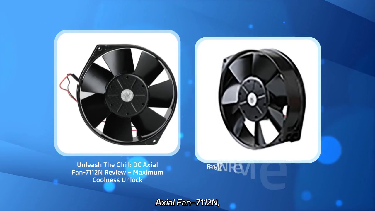 Maximize Your Cooling with the DC Axial Fan-7112N
