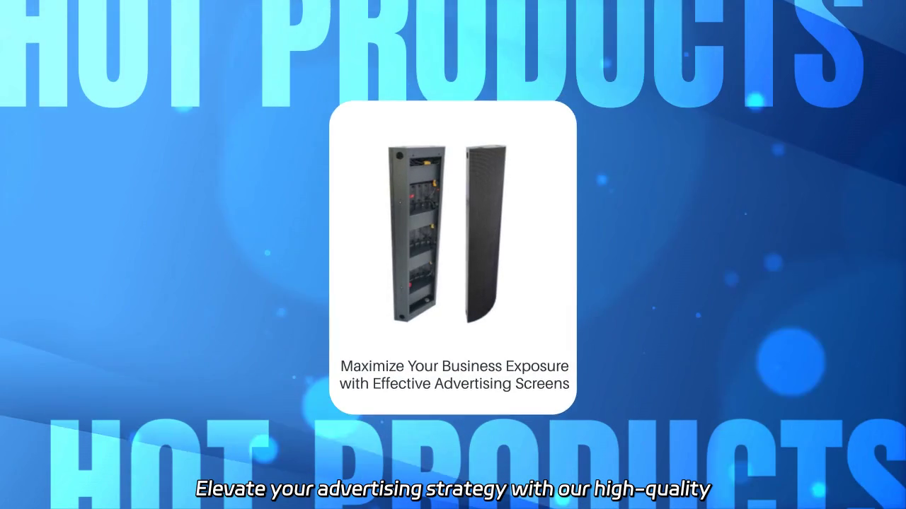 Elevate Your Advertising with High-Quality Advertising Screens