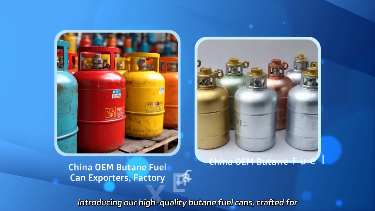 High-Quality Butane Fuel Cans