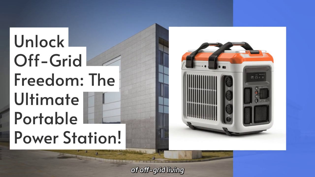 Unlock Off-Grid Freedom with the Ultimate Portable Power Station: 538Wh Battery
