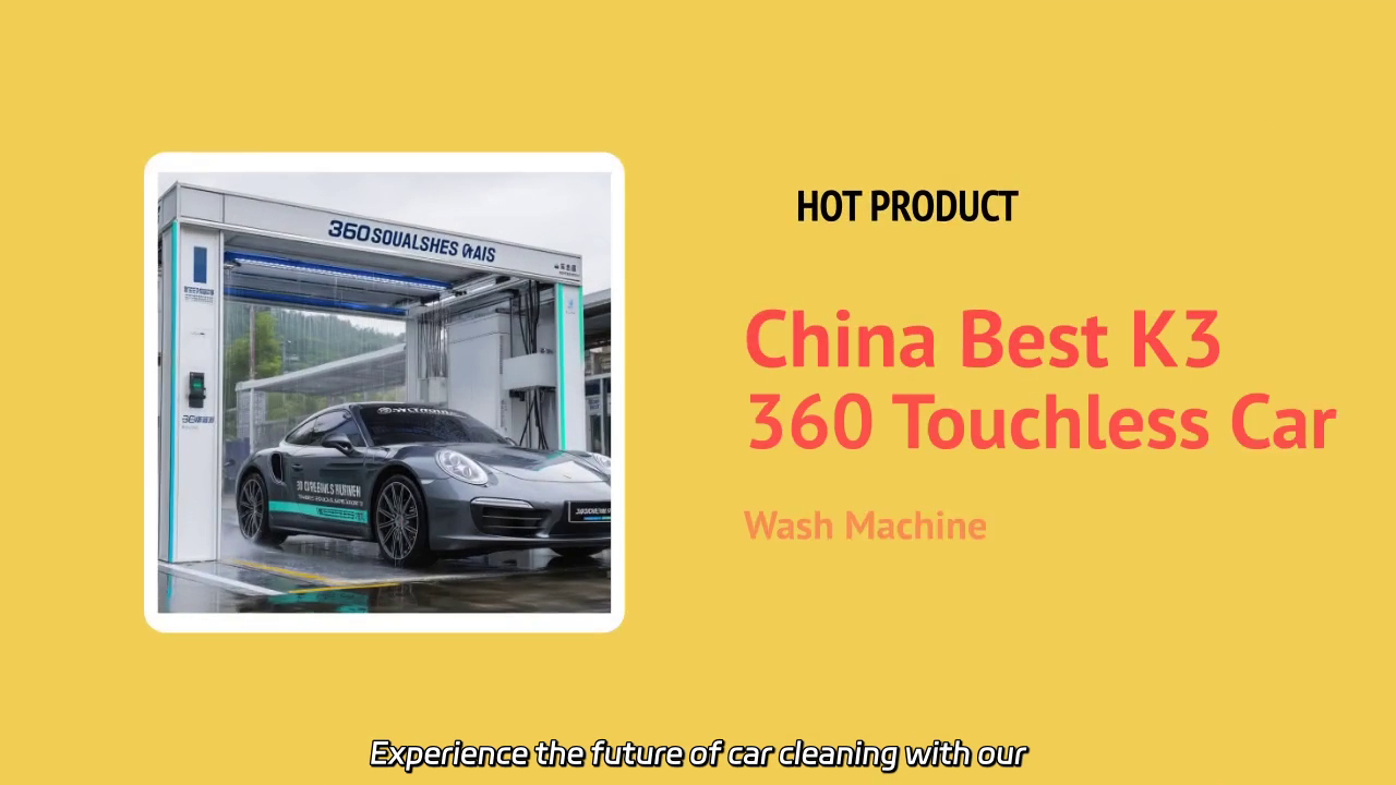 Revolutionary Touchless Car Wash Machine