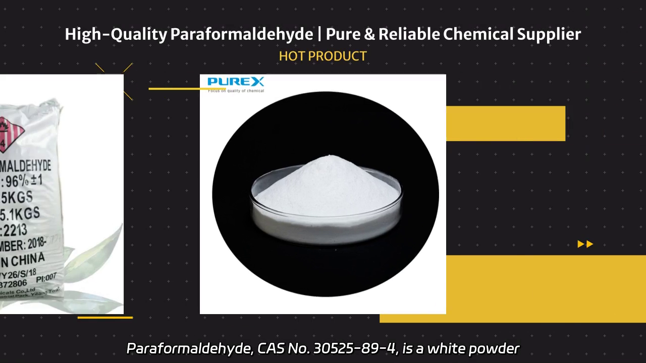 Paraformaldehyde White Powder CAS 30525-89-4 Chemical Raw Material from China