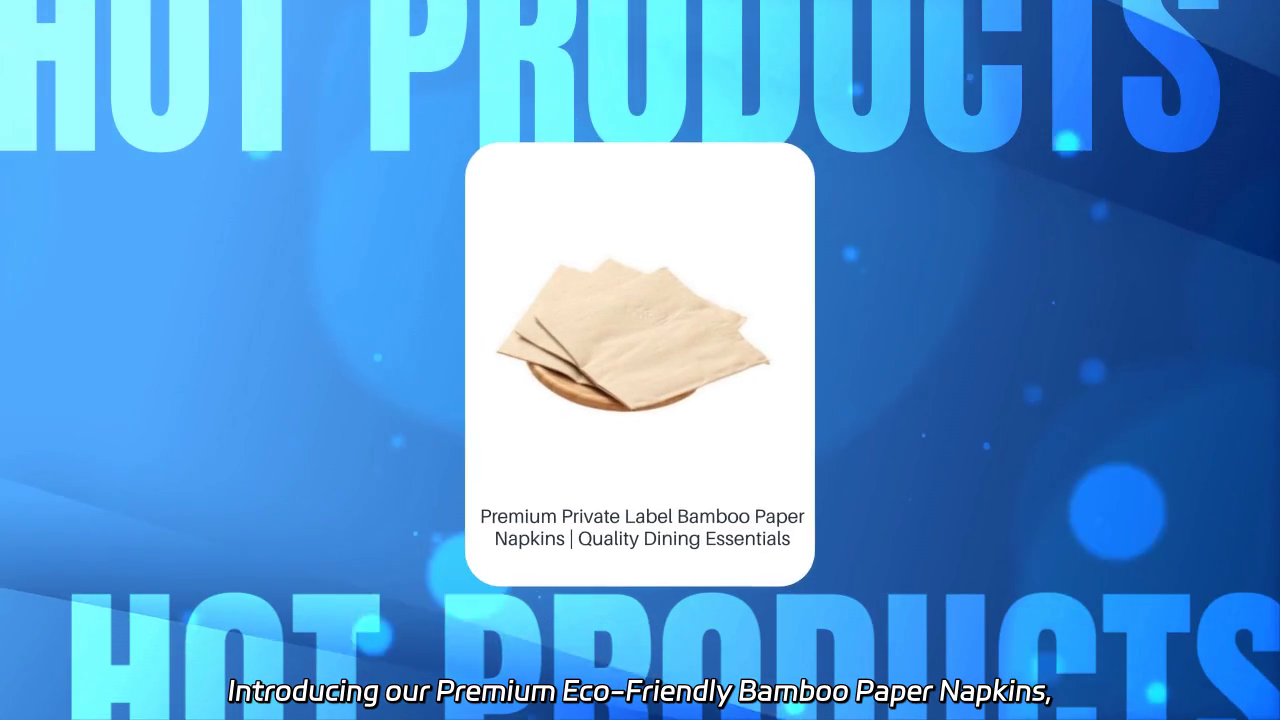 Premium Eco-Friendly Bamboo Paper Napkins for Elegant Dining Experiences