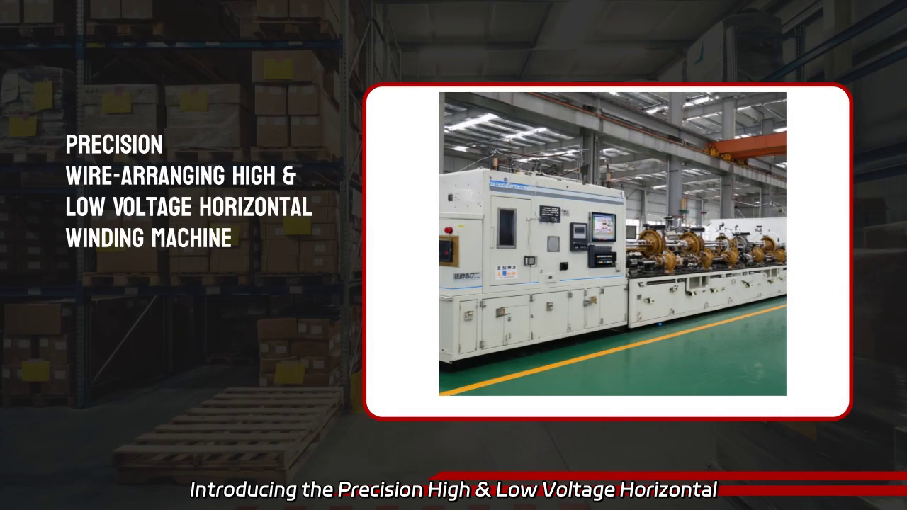 Precision High & Low Voltage Horizontal Winding Machine: Enhance Transformer Coil Manufacturing Efficiency