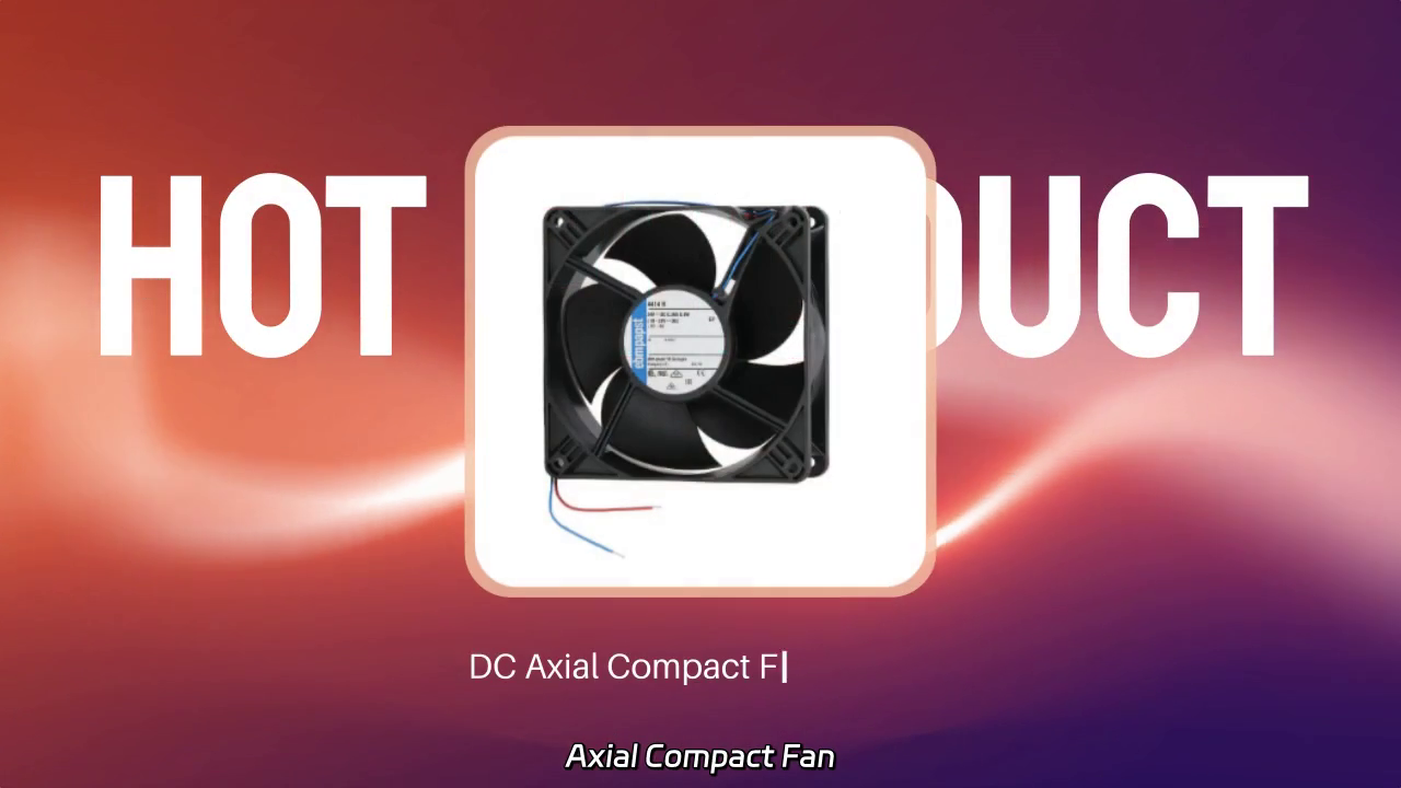 DC Axial Compact Fan Model 4414H