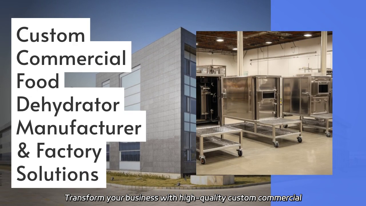High-Quality Custom Commercial Food Dehydrators for Your Business