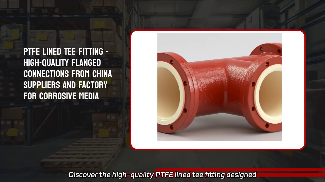 High-Quality PTFE Lined Tee Fitting