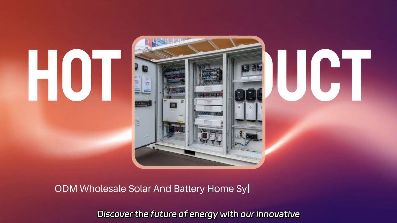 Innovative ODM Wholesale Solar and Battery Home System Solutions
