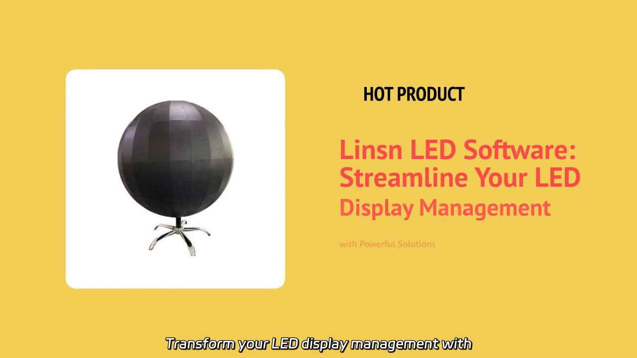 Revolutionize Your LED Display Management with Linsn LED Software