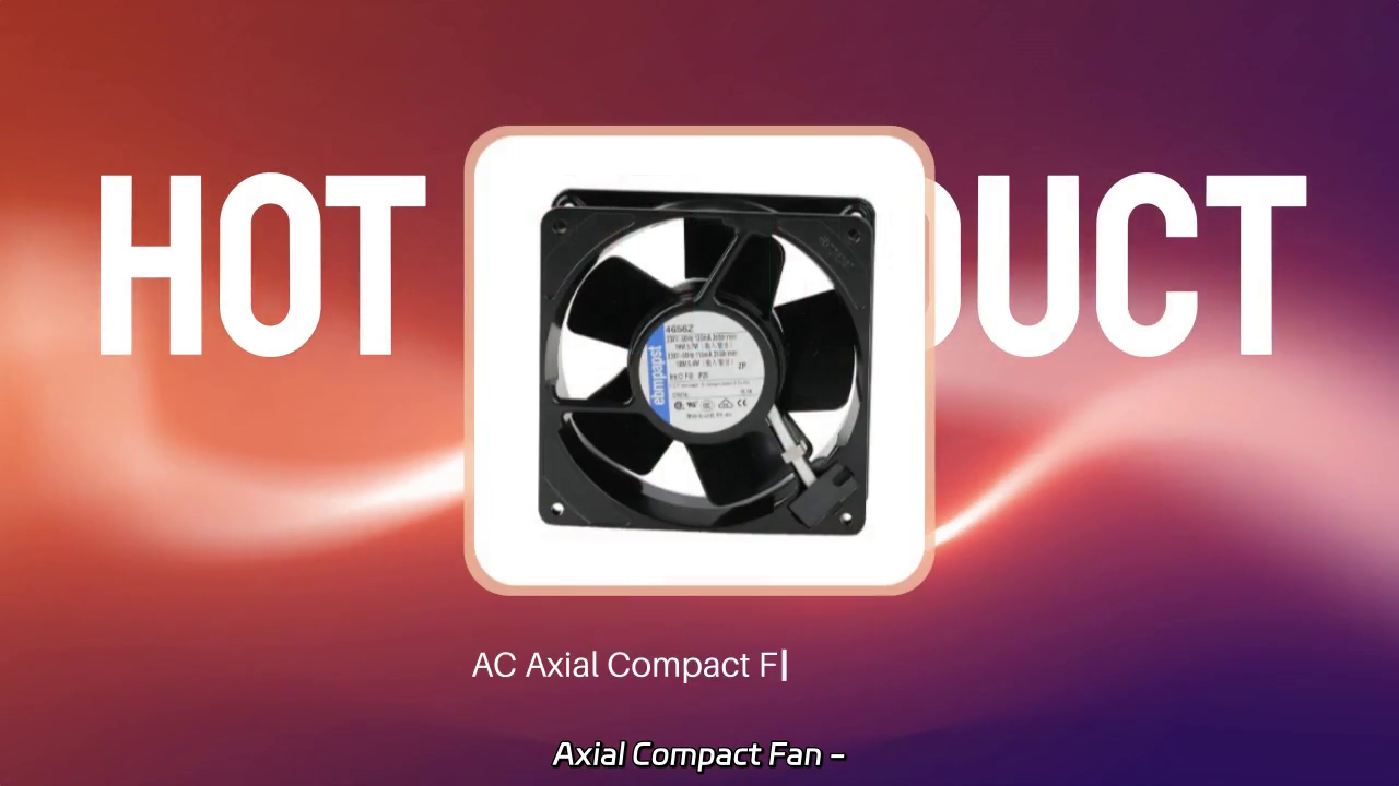 AC Axial Compact Fan 4656Z: Powerful Cooling in a Compact Design