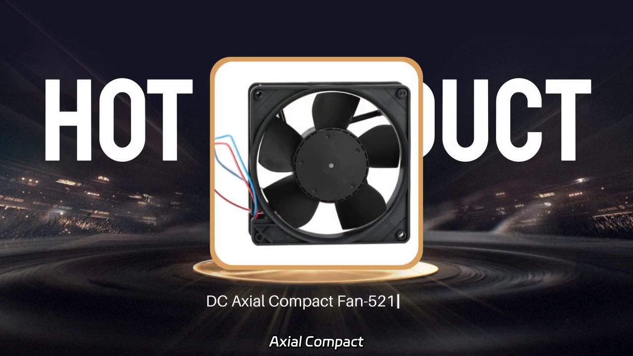 DC Axial Compact Fan-5114N