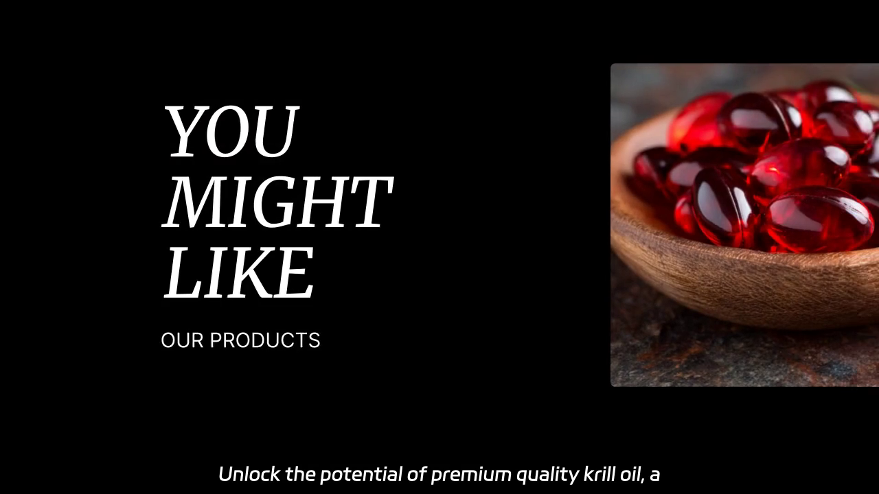 Premium Quality Krill Oil Supply