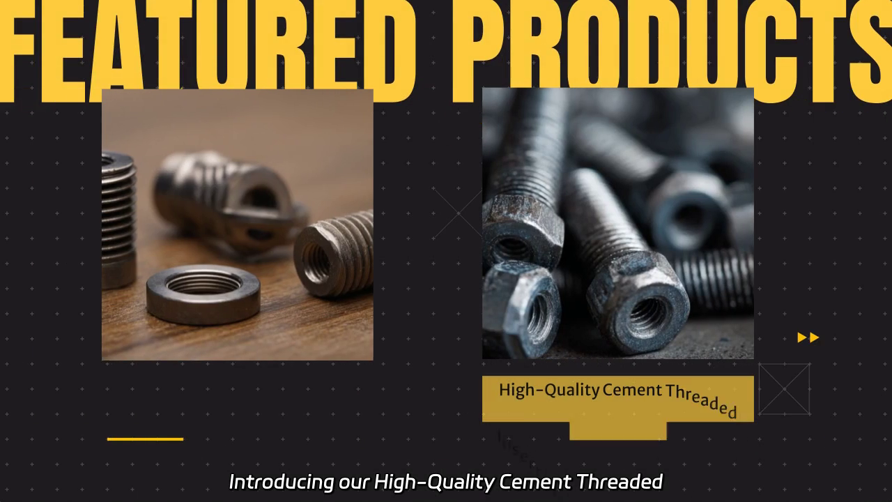 High-Quality Cement Threaded Inserts: Premium Quality from Top Suppliers & Factories