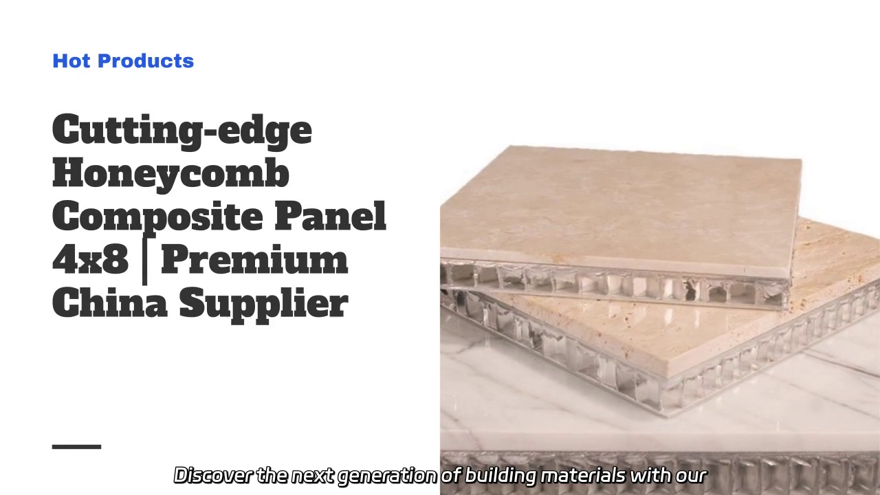 Cutting-Edge Honeycomb Composite Panel 4x8