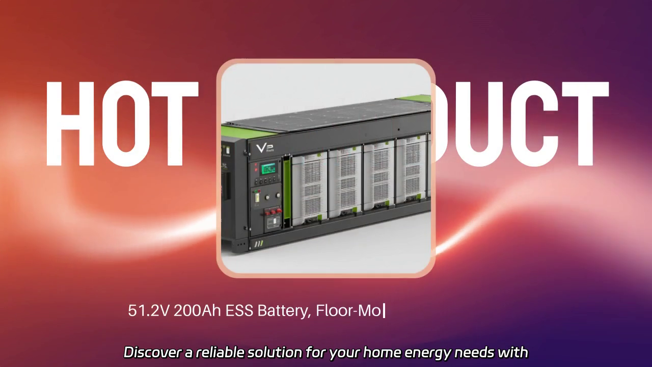 Reliable Home Energy Storage: 51.2V 200Ah LiFePO4 Battery Overview