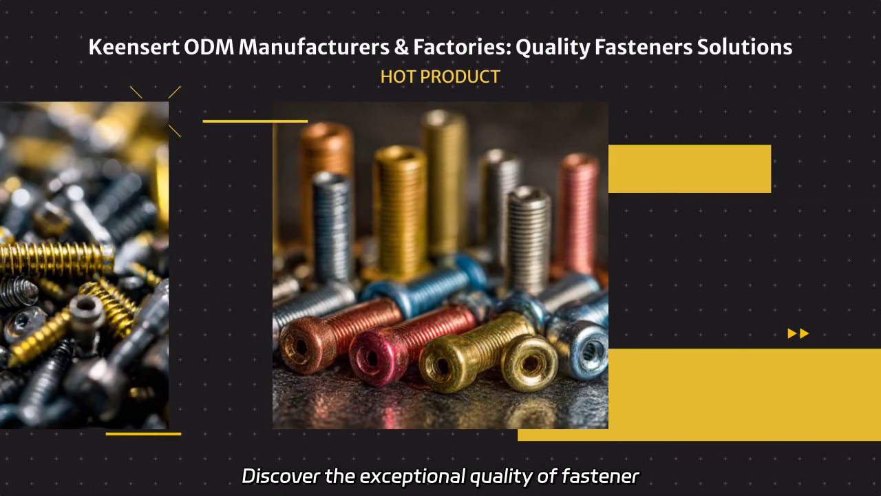 High-Quality Fastener Solutions by Leading ODM Manufacturers