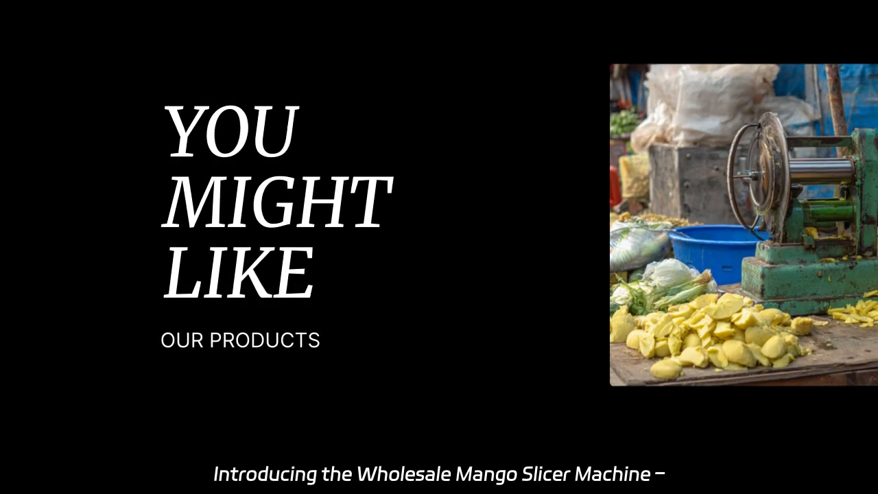 Wholesale Mango Slicer Machine - Efficient Cutting Solutions for High-Quality Mangoes