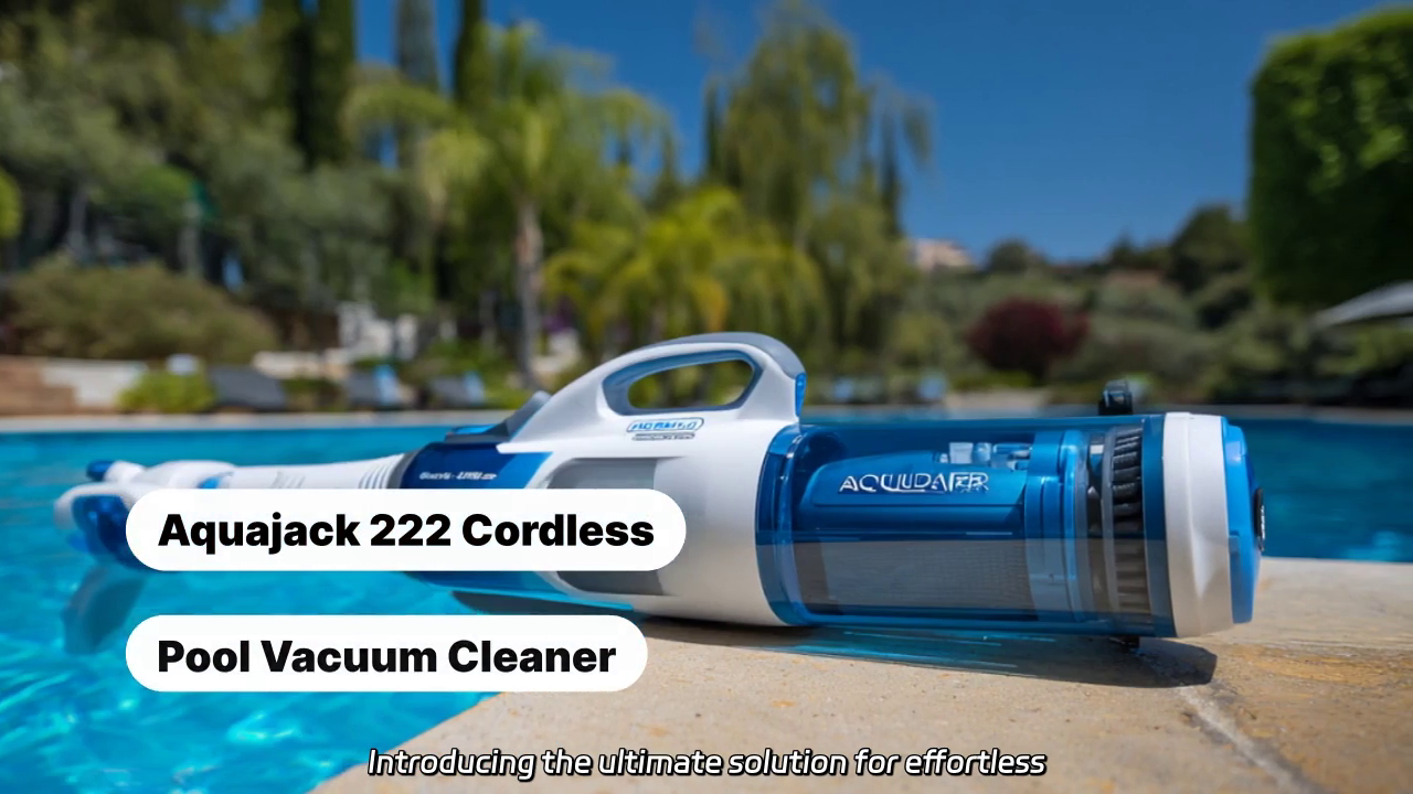 Powerful Cordless Pool Vacuum Cleaner for Effortless Cleaning