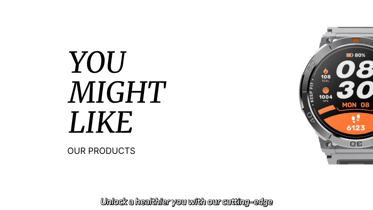 Unlock Your Fitness Journey: Explore the AMOLED Smartwatch Features!