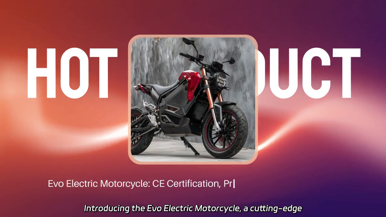 Evo Electric Motorcycle Overview: CE Certification