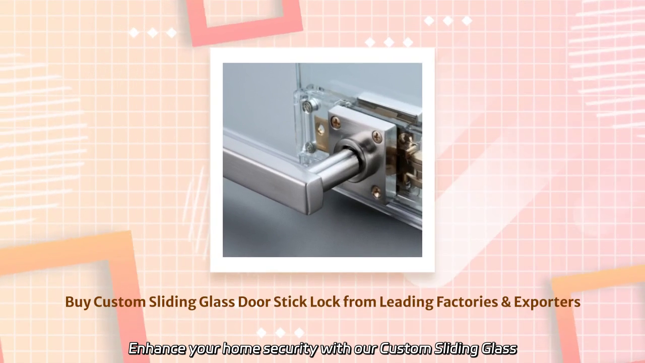 Custom Sliding Glass Door Stick Lock - Secure Your Space