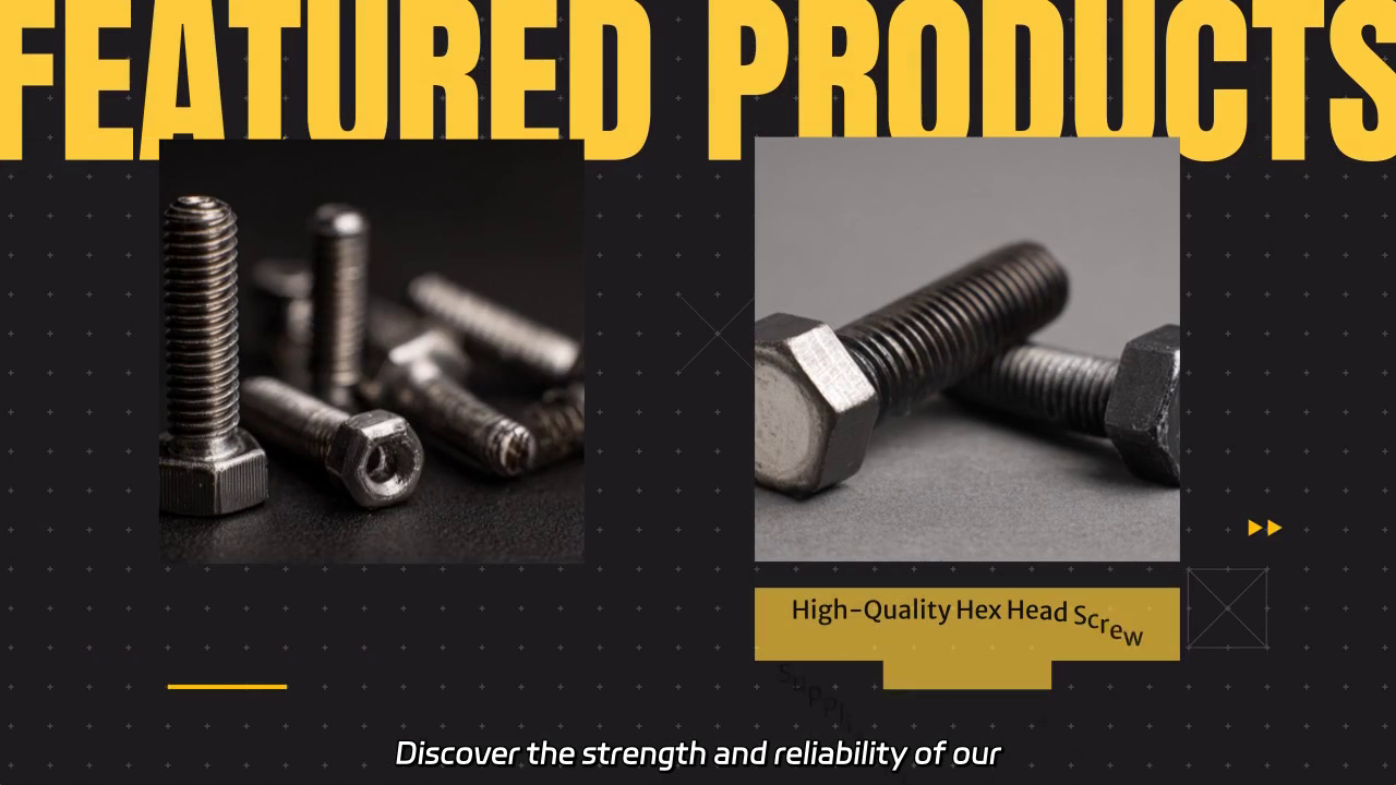 High-Quality Hex Head Screws