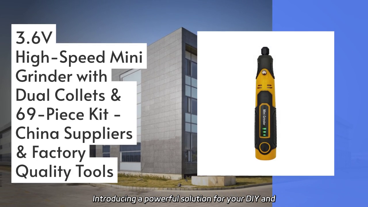 3.6V High-Speed Mini Grinder: Powerful