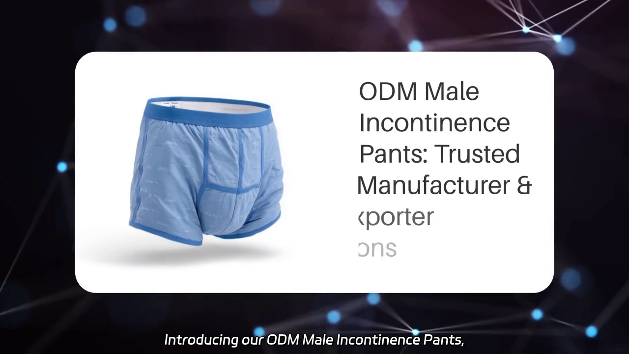 ODM Male Incontinence Pants for Men