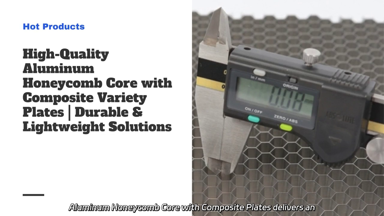Aluminum Honeycomb Core with Composite Plates