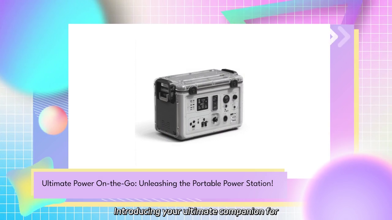 Ultimate Portable Power: Energize Your Adventures!