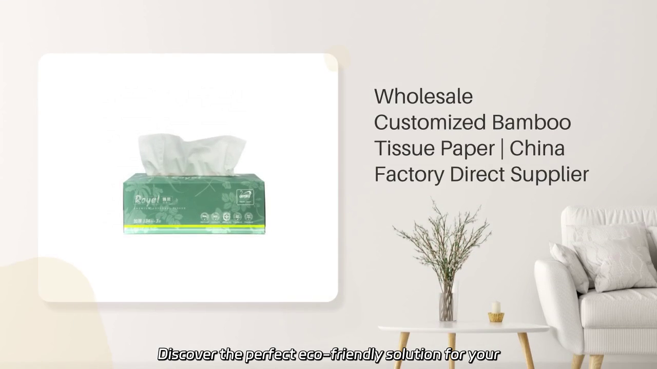 Wholesale Customized Bamboo Tissue Paper - Eco-Friendly Solution