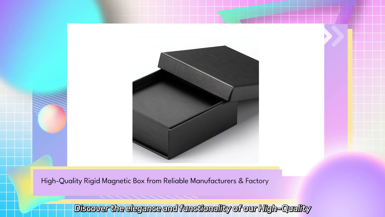 High-Quality Rigid Magnetic Box