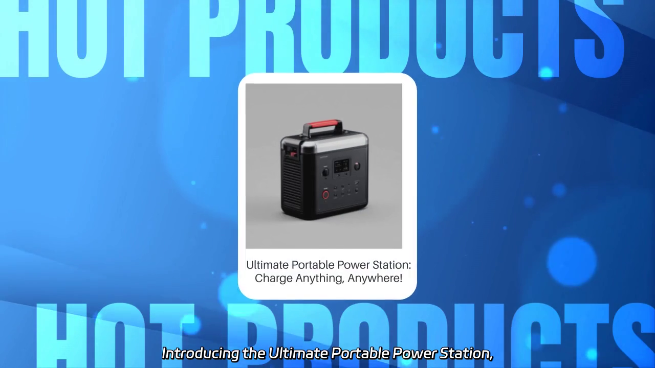Ultimate Portable Power Station: Your Anytime