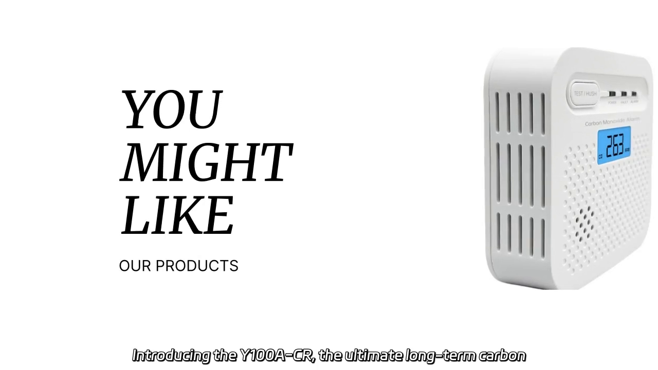 Y100A-CR – Long-Term Carbon Monoxide Protection for Homes and Businesses