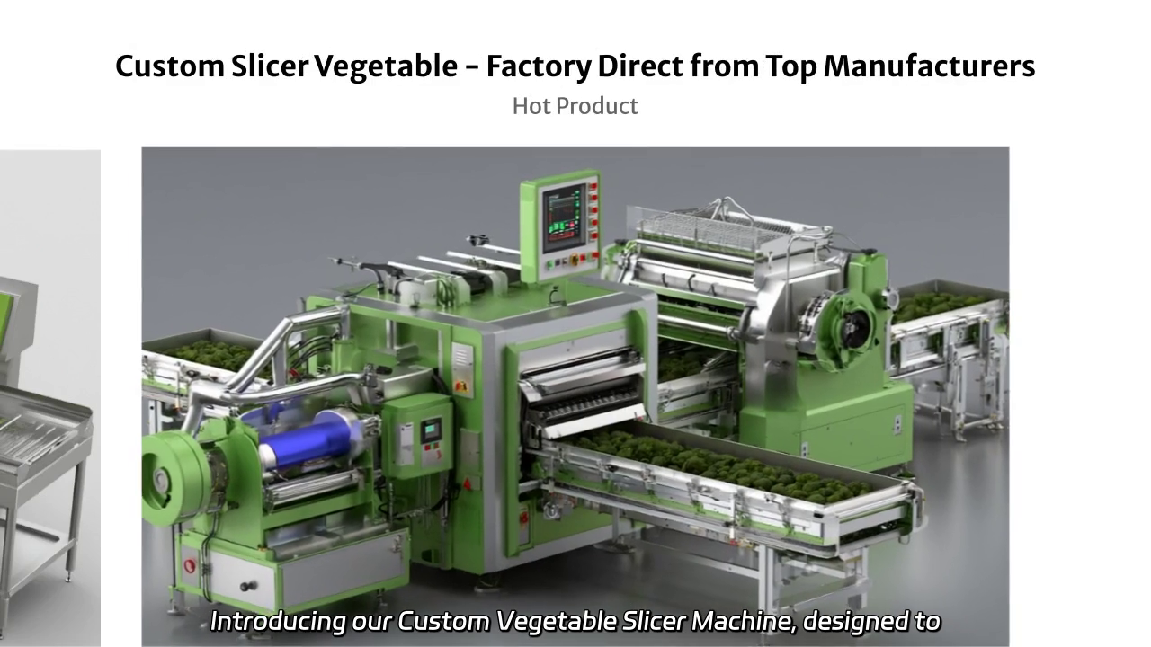 Custom Vegetable Slicer Machine - Quality Direct from Leading Manufacturers
