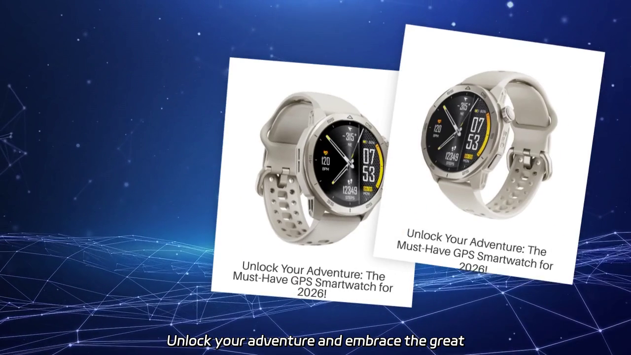Unlock Your Adventure: Unleash Exploration with the Ultimate GPS Smartwatch!
