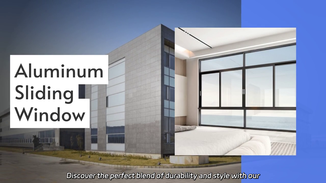 Aluminum Sliding Window: Durable Design