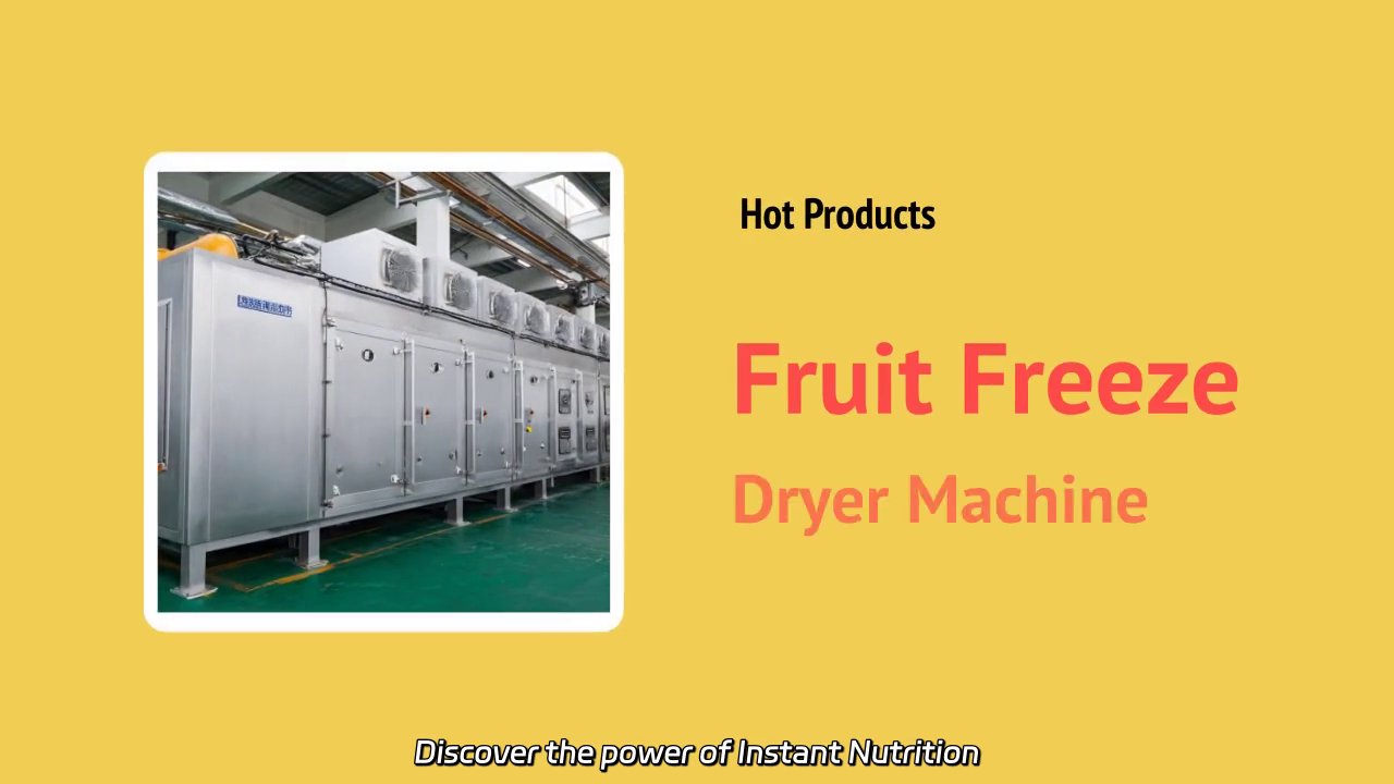 Instant Nutrition Preservation: Fruit Freeze Dryer Machine
