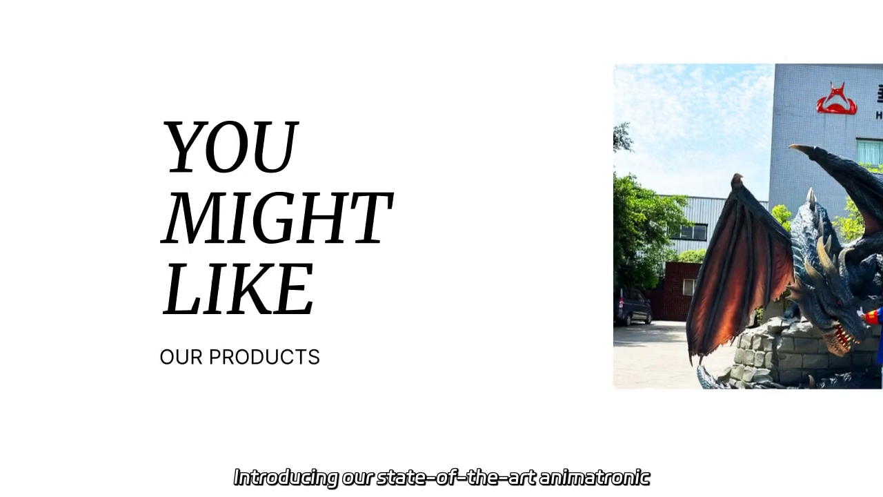 High-Tech Animatronic Dinosaur for Museums