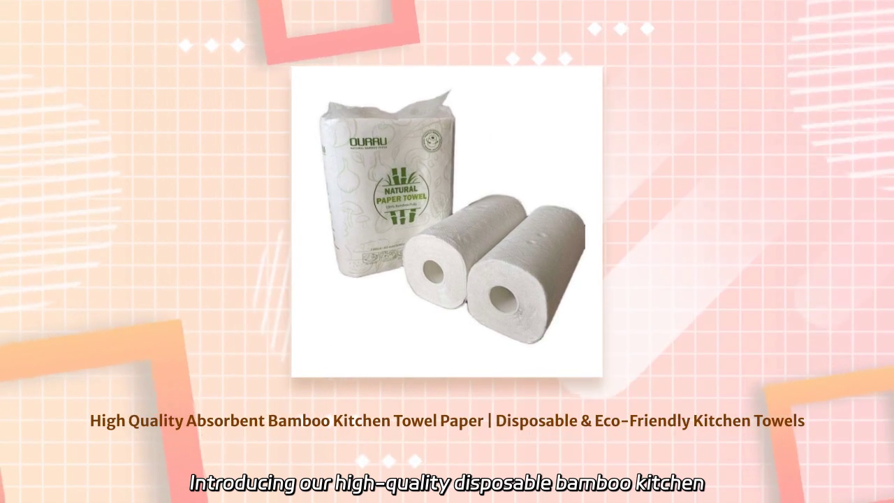 High Quality Disposable Bamboo Kitchen Towels